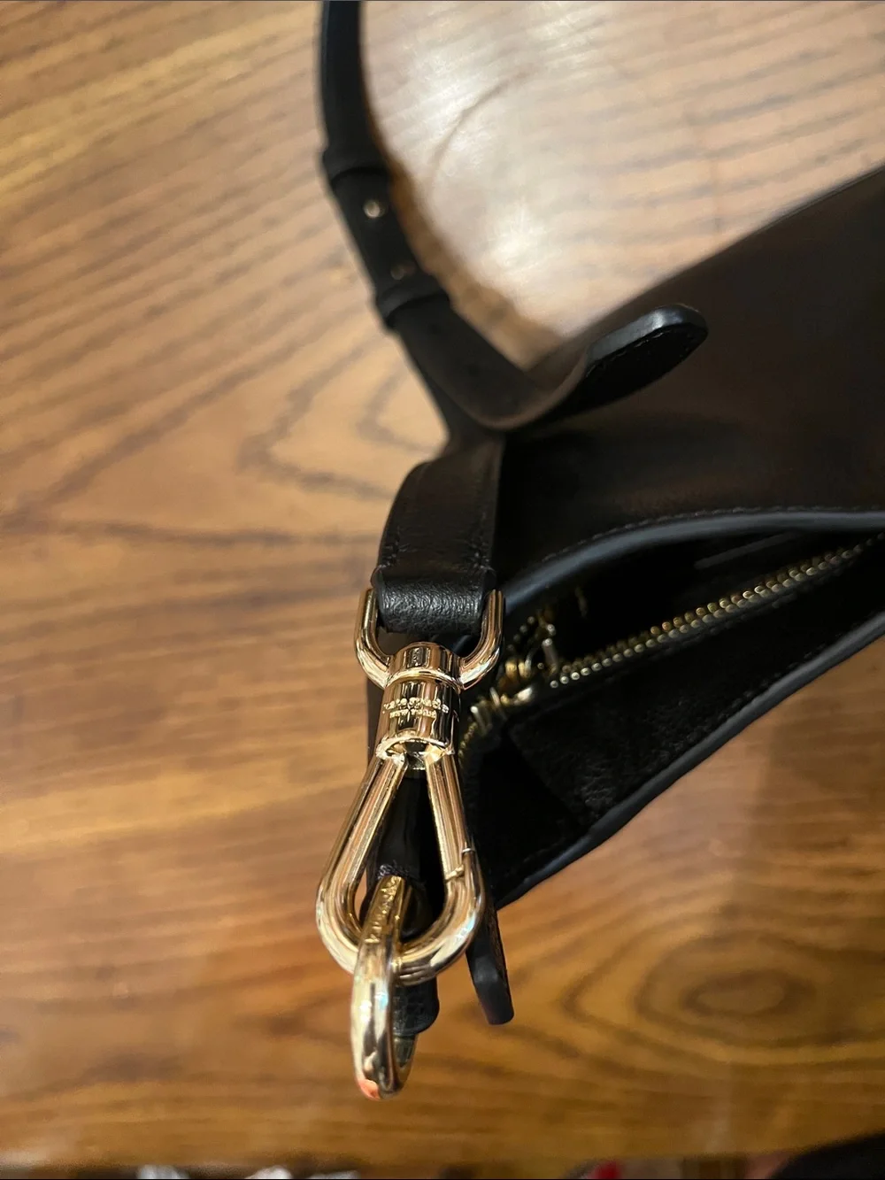 Kate Spade deco leather hobo bag